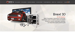 Desktop Screenshot of bnext3d.com