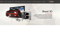 Desktop Screenshot of bnext3d.co.il